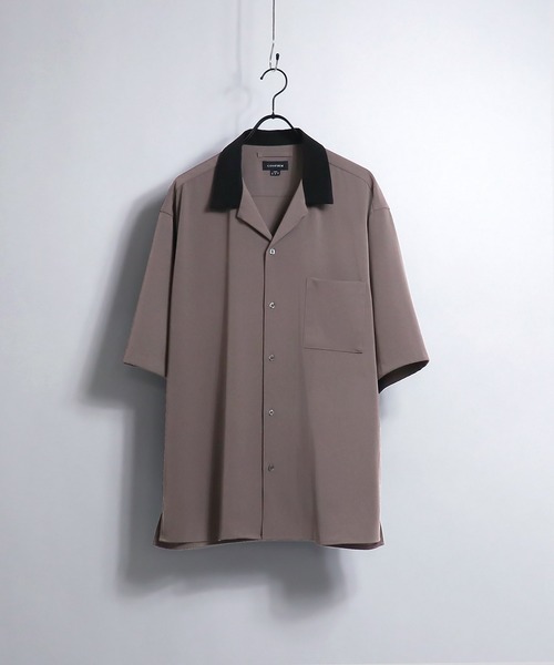 Confirm（コンファーム）の「Confirm / コンファーム PE 無地 / クレリック オープンカラーシャツC（シャツ/ブラウス・メンズ・ピンク系その他/ベージュ/ピンク/ブラック/ミント・M/L）」の22枚目の写真