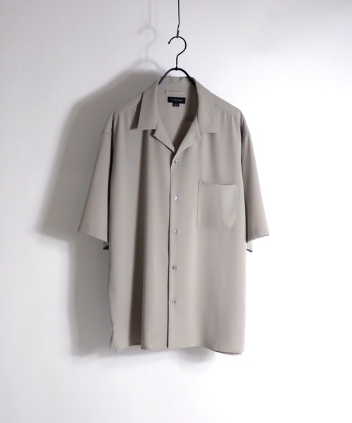 Confirm（コンファーム）の「Confirm / コンファーム PE 無地 / クレリック オープンカラーシャツC（シャツ/ブラウス・メンズ・ピンク系その他/ベージュ/ピンク/ブラック/ミント・M/L）」の19枚目の写真