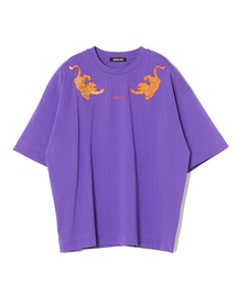 CONVERSE STARS | トラ刺繍ユニセックスTシャツ(Tシャツ/カットソー)