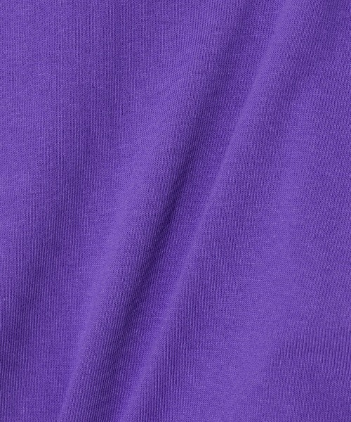 CONVERSE STARS（コンバーススターズ）の「トラ刺繍ユニセックスTシャツ（Tシャツ/カットソー・レディース・パープル/ホワイト/ブラック・FREE）」の15枚目の写真