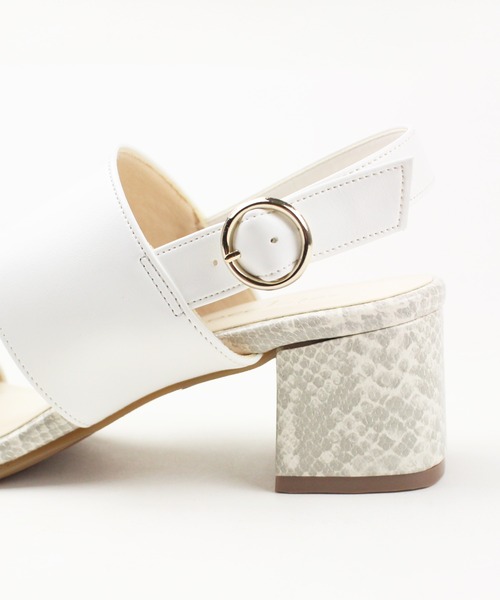 chocolates（チョコラテス）の「バックストラップサンダル【日本製】（サンダル・レディース・ブラック/ホワイト/ブラウン・S/M/L/LL）」の16枚目の写真