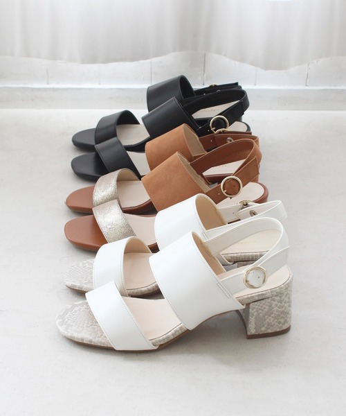 chocolates（チョコラテス）の「バックストラップサンダル【日本製】（サンダル・レディース・ブラック/ホワイト/ブラウン・S/M/L/LL）」の17枚目の写真
