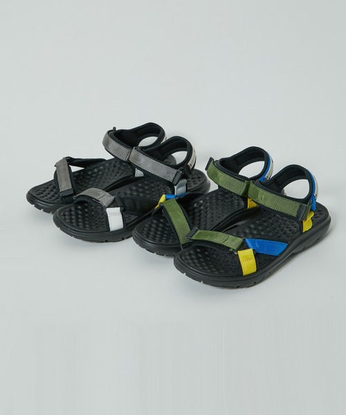 FRAPBOIS(フラボア)の「テープサンダル(サンダル・レディース・グレー/カーキ・1/2/0/3)」の20枚目の写真
