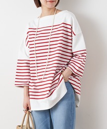 CIAOPANIC TYPY | パネルボーダー切り替えTEE(Tシャツ/カットソー)