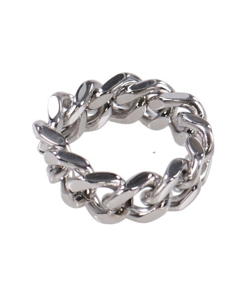 SPINNS（スピンズ）の「チェーンデザインリング（リング・メンズ・ゴールド/シルバー・16/8）」の5枚目の写真