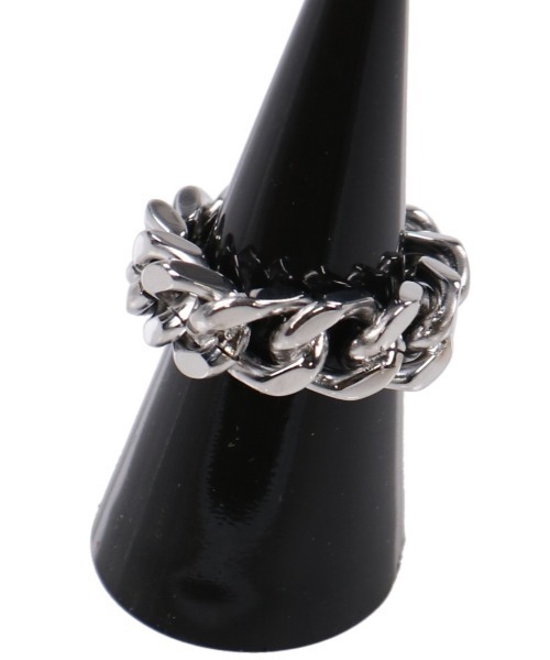 SPINNS（スピンズ）の「チェーンデザインリング（リング・メンズ・ゴールド/シルバー・16/8）」の4枚目の写真