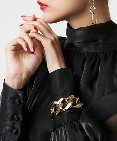 Narcissus（ナルシス）の「【Narcissus】チェーンブレス（ブレスレット・レディース・ゴールド/シルバー・FREE）」の10枚目の写真