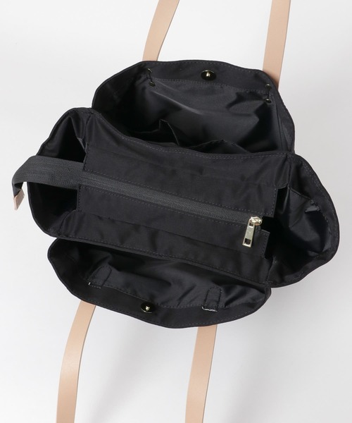 URBAN RESEARCH Sonny Label（アーバンリサーチサニーレーベル）の「Legato largo　両面撥水10ポケットトートバッグ（トートバッグ・レディース・ブラック/ベージュ/ネイビー/カーキ・ONE）」の7枚目の写真
