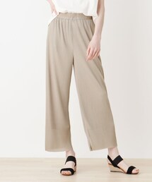 Cutie Blonde | 【S-LL】シアープリーツパンツ(その他パンツ)