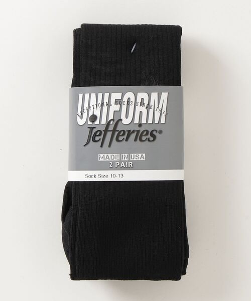 MILITARY(ミリタリー)の「MICROFIBER RIB DRESS SOCKS 2P/ マイクロファイバー リブ ドレスソックス 2P(ソックス/靴下・メンズ・ホワイト/ブラック/ベージュ・SMALL/MEDIUM)」の8枚目の写真