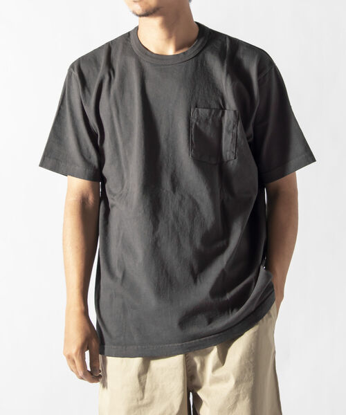 BARNS OUTFITTERS（バーンズアウトフィッターズ）の「【BARNS OUTFITTERS/バーンズアウトフィッターズ】別注 HEAVY WEIGHT Tシャツ（Tシャツ/カットソー・メンズ・ホワイト/チャコールグレー/ベージュ/ミント・SMALL/MEDIUM/LARGE）」の11枚目の写真