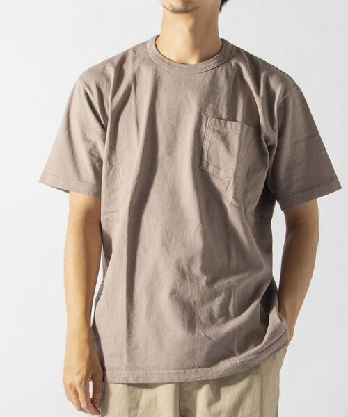 BARNS OUTFITTERS（バーンズアウトフィッターズ）の「【BARNS OUTFITTERS/バーンズアウトフィッターズ】別注 HEAVY WEIGHT Tシャツ（Tシャツ/カットソー・メンズ・ホワイト/チャコールグレー/ベージュ/ミント・SMALL/MEDIUM/LARGE）」の13枚目の写真