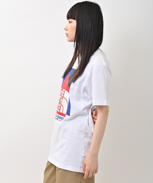 THE NORTH FACE（ザノースフェイス）の「THE NORTH FACE(ザ・ノース・フェイス) 名峰グラフィック 半袖Tシャツ（Tシャツ/カットソー・レディース・ホワイト/ブラック・S/M/L）」の7枚目の写真