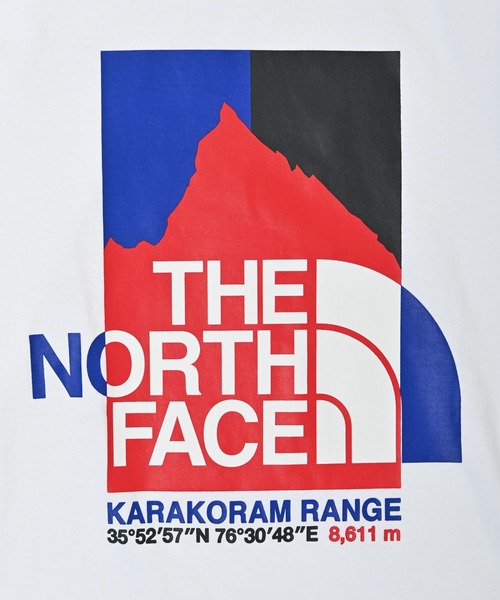 THE NORTH FACE（ザノースフェイス）の「THE NORTH FACE(ザ・ノース・フェイス) 名峰グラフィック 半袖Tシャツ（Tシャツ/カットソー・レディース・ホワイト/ブラック・S/M/L）」の12枚目の写真