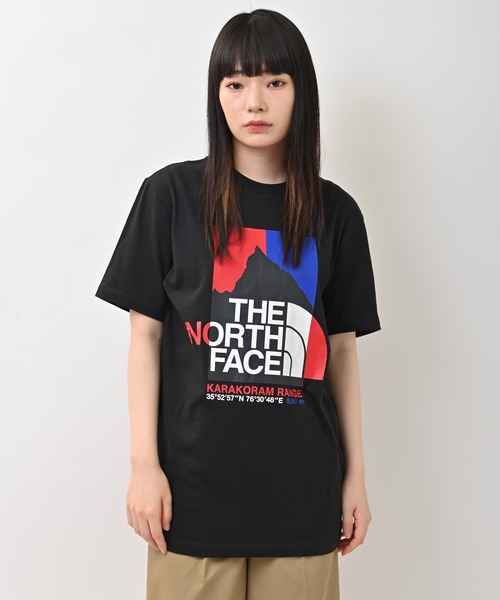 THE NORTH FACE（ザノースフェイス）の「THE NORTH FACE(ザ・ノース・フェイス) 名峰グラフィック 半袖Tシャツ（Tシャツ/カットソー・レディース・ホワイト/ブラック・S/M/L）」の18枚目の写真