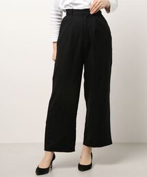 Te chichi | レーヨンリネンワイドストレートパンツ(その他パンツ)