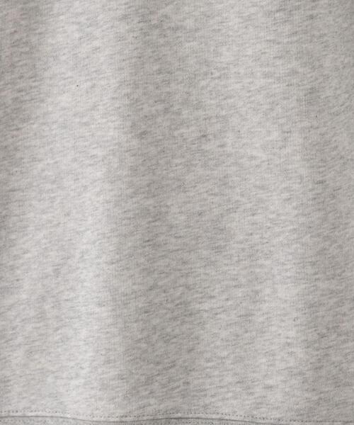 FEELING MADE（フィーリングメイド）の「FEELING MADE エアリースウェット ハーフジップ プルオーバー（Tシャツ/カットソー・レディース・ライトグレー/ブラック/ダークブラウン・MEDIUM/LARGE）」の21枚目の写真