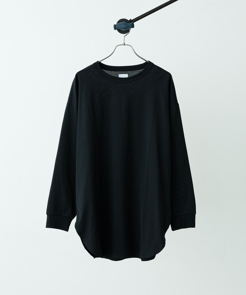 Lui's（ルイス）の「ウルティマロングテールカットソー（Tシャツ/カットソー・メンズ・ブラック/ワインレッド/チャコールグレー/ホワイト/オリーブ・FREE）」の3枚目の写真