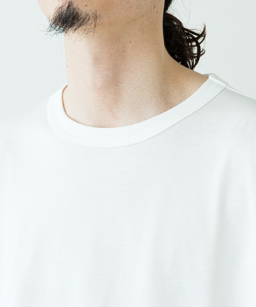 Lui's（ルイス）の「ウルティマロングテールカットソー（Tシャツ/カットソー・メンズ・ブラック/ワインレッド/チャコールグレー/ホワイト/オリーブ・FREE）」の21枚目の写真