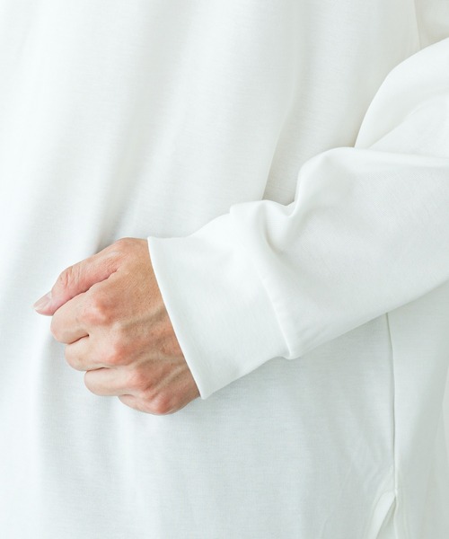 Lui's（ルイス）の「ウルティマロングテールカットソー（Tシャツ/カットソー・メンズ・ブラック/ワインレッド/チャコールグレー/ホワイト/オリーブ・FREE）」の22枚目の写真