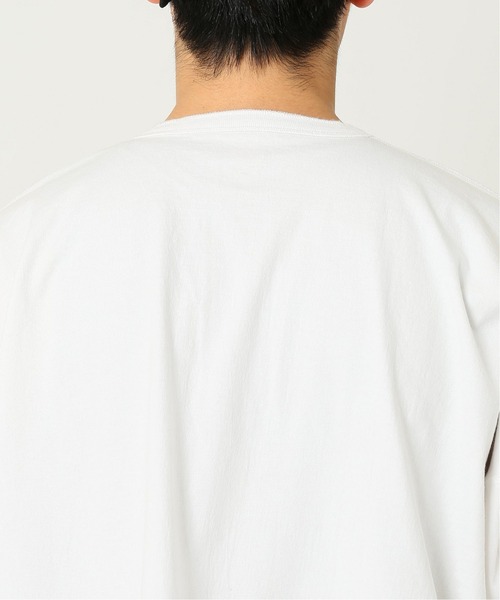 Healthknit(ヘルスニット)の「◆【Healthknit×JOURNAL STANDARD】別注Henryneck FAT ロングTシャツ(Tシャツ/カットソー・メンズ・ホワイト/グレー・LARGE/MEDIUM)」の6枚目の写真
