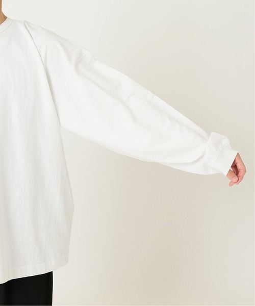 Healthknit(ヘルスニット)の「◆【Healthknit×JOURNAL STANDARD】別注Henryneck FAT ロングTシャツ(Tシャツ/カットソー・メンズ・ホワイト/グレー・LARGE/MEDIUM)」の11枚目の写真