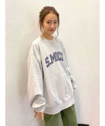 Ungrid | ビッグシルエットロゴスウェット ( トレーナー / カレッジロゴ )(スウェット)