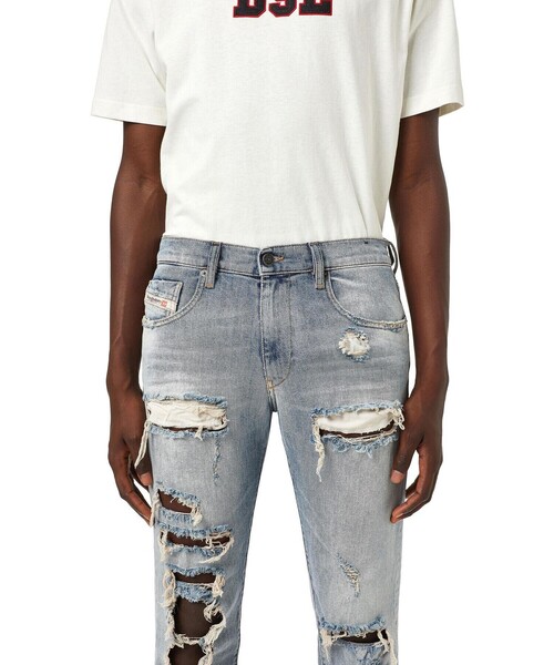 DIESEL(ディーゼル)の「FW21 メンズ デニムパンツ スリム BCI サステナブル(デニムパンツ・メンズ・インディゴブルー・32inch/26inch/28inch/30inch/36inch/34inch)」の8枚目の写真