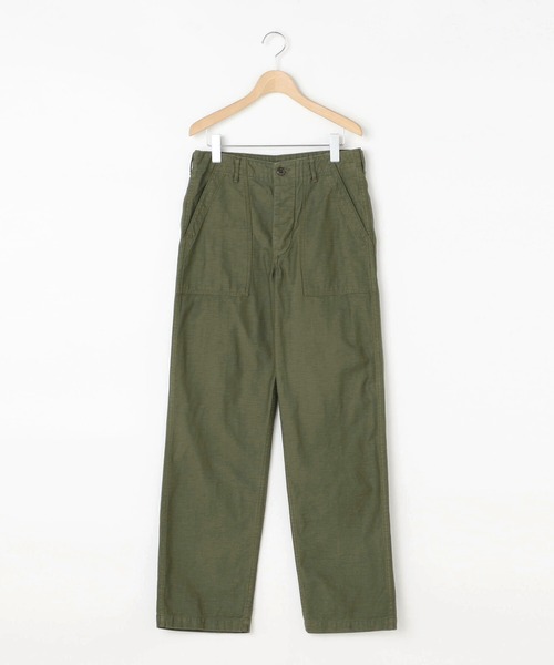 orSlow（オアスロウ）の「【orSlow】バックサテン ファティーグパンツ WOMEN（その他パンツ・レディース・グリーン・1/0）」の10枚目の写真