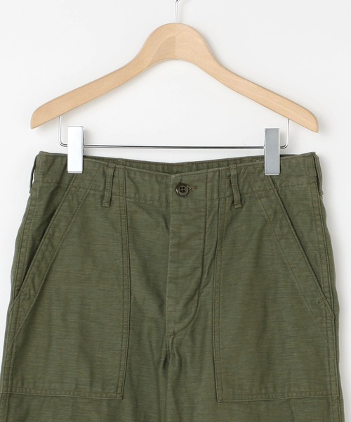 orSlow（オアスロウ）の「【orSlow】バックサテン ファティーグパンツ WOMEN（その他パンツ・レディース・グリーン・1/0）」の12枚目の写真