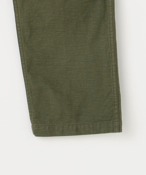 orSlow（オアスロウ）の「【orSlow】バックサテン ファティーグパンツ WOMEN（その他パンツ・レディース・グリーン・1/0）」の9枚目の写真