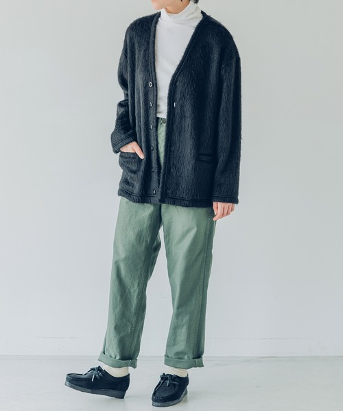 orSlow（オアスロウ）の「【orSlow】バックサテン ファティーグパンツ WOMEN（その他パンツ・レディース・グリーン・1/0）」の6枚目の写真