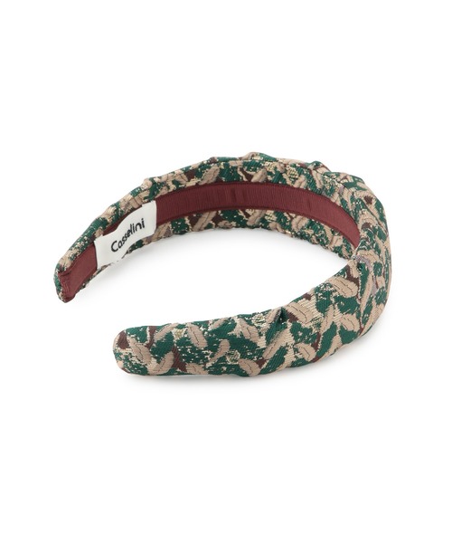 Casselini（キャセリーニ）の「【一部店舗限定】【Casselini/キャセリーニ】 テキスタイルカチューシャ（カチューシャ・レディース・グリーン系その他/キナリ・FREE）」の3枚目の写真