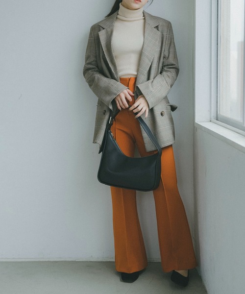 FREE'S MART（フリーズマート）の「【Sシリーズ対応】◆チェックダブルジャケット（テーラードジャケット・レディース・ブラウン系その他/ベージュ系その他・SMALL/MEDIUM）」の12枚目の写真