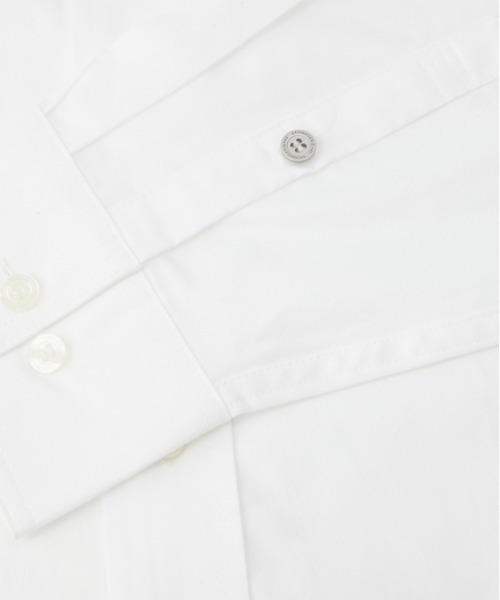 Calvin Klein Jeans（カルヴァンクラインジーンズ）の「MODULAR BLOCKING グラフィック シャツ（シャツ/ブラウス・メンズ・ホワイト/ブラック・S/M/L/XL）」の9枚目の写真