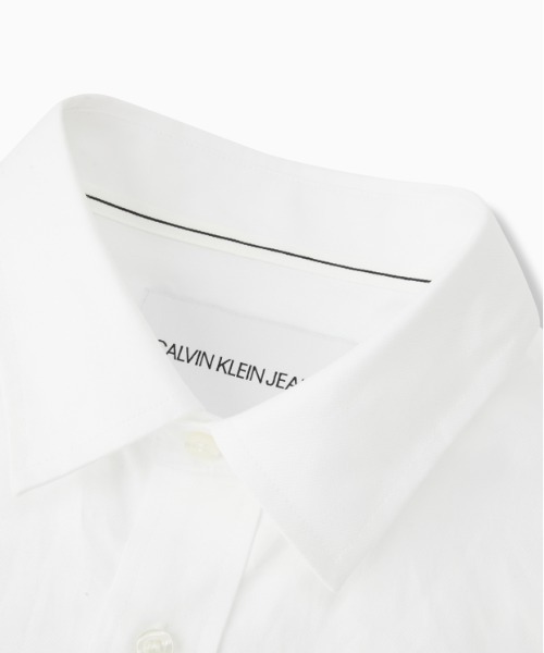 Calvin Klein Jeans（カルヴァンクラインジーンズ）の「MODULAR BLOCKING グラフィック シャツ（シャツ/ブラウス・メンズ・ホワイト/ブラック・S/M/L/XL）」の11枚目の写真