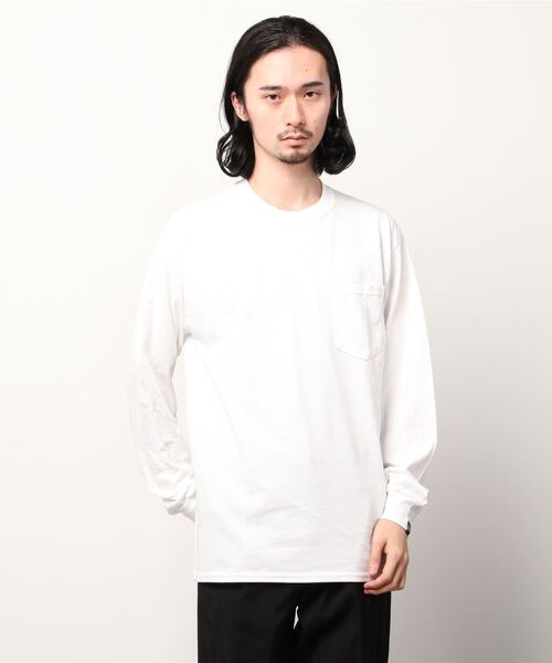 BOUNTY HUNTER(バウンティーハンター)の「BxH Kongo BoBo L/S Pocket Tee(Tシャツ/カットソー・メンズ・ホワイト/ブラック・MEDIUM/LARGE/X-LARGE)」の8枚目の写真