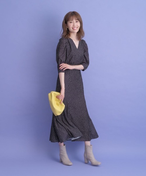 カシュクールマーメイドワンピース ワンピース Apuweiser Riche アプワイザーリッシェ のファッション通販 Zozotown