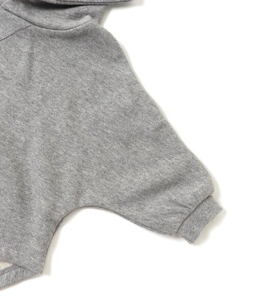 BREEZE（ブリーズ）の「WEB限定 ゆるかぶりパーカー（パーカー・キッズ・グレー/ミント/ブラウン・80/110/70/130/100/120/90）」の10枚目の写真