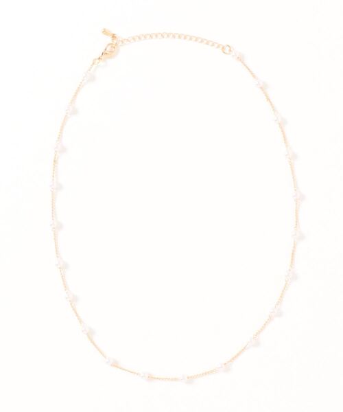 apres jour(アプレジュール)の「【apres jour×ARIAZ】パールステーションネックレス(ネックレス・レディース・シルバー/ゴールド・FREE)」の8枚目の写真