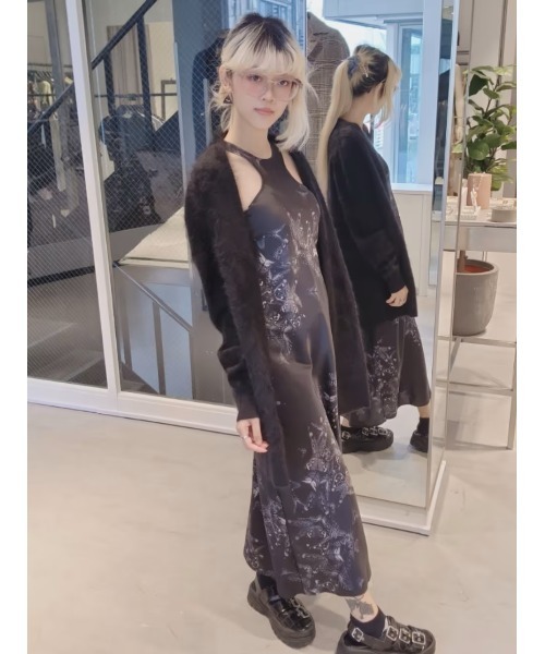 ALLSAINTS（オールセインツ）の「KADY CASHMERE CARDI | KADY カシミヤ カーディガン（カーディガン/ボレロ・レディース・ブラック・S/M/XS）」の14枚目の写真