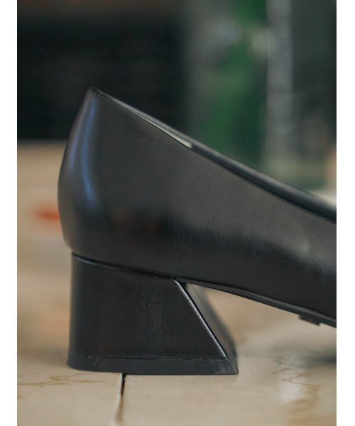 Darich パンプス DDモチーフヒールパンプス レディース ダーリッチ Darich DDモチーフフラットパンプス （ブラック