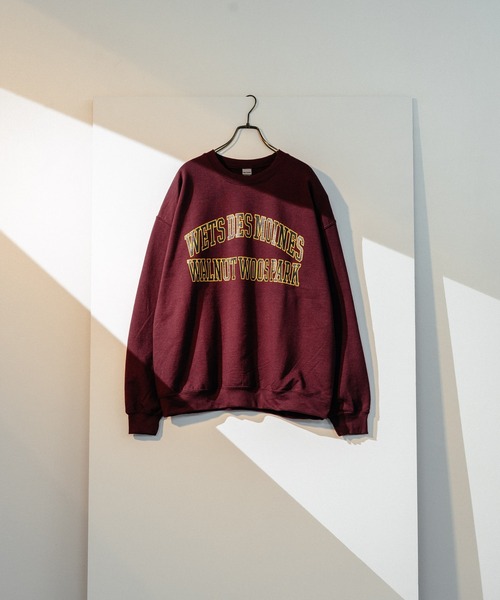 Ressaca（レサーカ）の「ビッグシルエット 裏起毛カレッジロゴスウェット（スウェット・メンズ・アッシュグレー/ブラック/ブルー/グリーン/マルーン・M/L）」の5枚目の写真