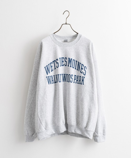 Ressaca（レサーカ）の「ビッグシルエット 裏起毛カレッジロゴスウェット（スウェット・メンズ・アッシュグレー/ブラック/ブルー/グリーン/マルーン・M/L）」の8枚目の写真