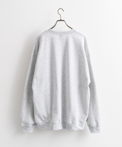 Ressaca（レサーカ）の「ビッグシルエット 裏起毛カレッジロゴスウェット（スウェット・メンズ・アッシュグレー/ブラック/ブルー/グリーン/マルーン・M/L）」の10枚目の写真