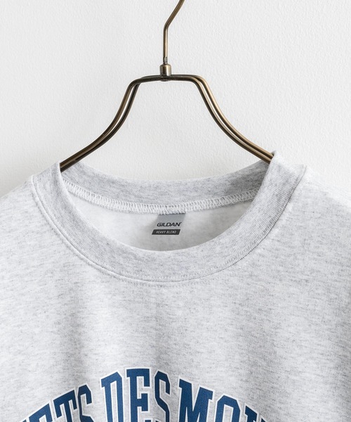 Ressaca（レサーカ）の「ビッグシルエット 裏起毛カレッジロゴスウェット（スウェット・メンズ・アッシュグレー/ブラック/ブルー/グリーン/マルーン・M/L）」の18枚目の写真