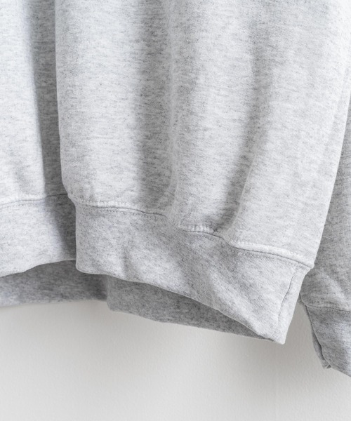 Ressaca（レサーカ）の「ビッグシルエット 裏起毛カレッジロゴスウェット（スウェット・メンズ・アッシュグレー/ブラック/ブルー/グリーン/マルーン・M/L）」の14枚目の写真