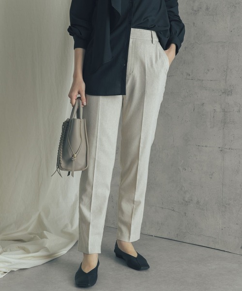 URBAN RESEARCH ROSSO WOMEN（アーバンリサーチ　ロッソ）の「ツイードスティックパンツ（その他パンツ・レディース・ブラック/ベージュ/アイボリー・36/38）」の22枚目の写真