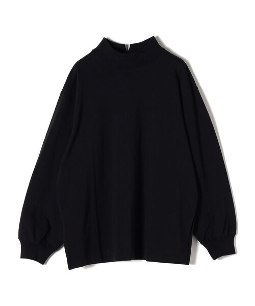 SHIPS(シップス)の「【WEB限定】ヘビーウェイトハイネックロングスリーブ◆(Tシャツ/カットソー・レディース・ブラック/ベージュ/ブルー系その他/グリーン/チャコールグレー・SMALL/MEDIUM)」の8枚目の写真