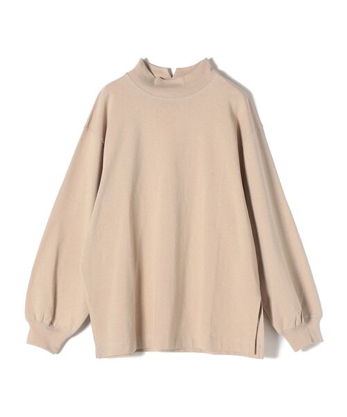 SHIPS(シップス)の「【WEB限定】ヘビーウェイトハイネックロングスリーブ◆(Tシャツ/カットソー・レディース・ブラック/ベージュ/ブルー系その他/グリーン/チャコールグレー・SMALL/MEDIUM)」の10枚目の写真
